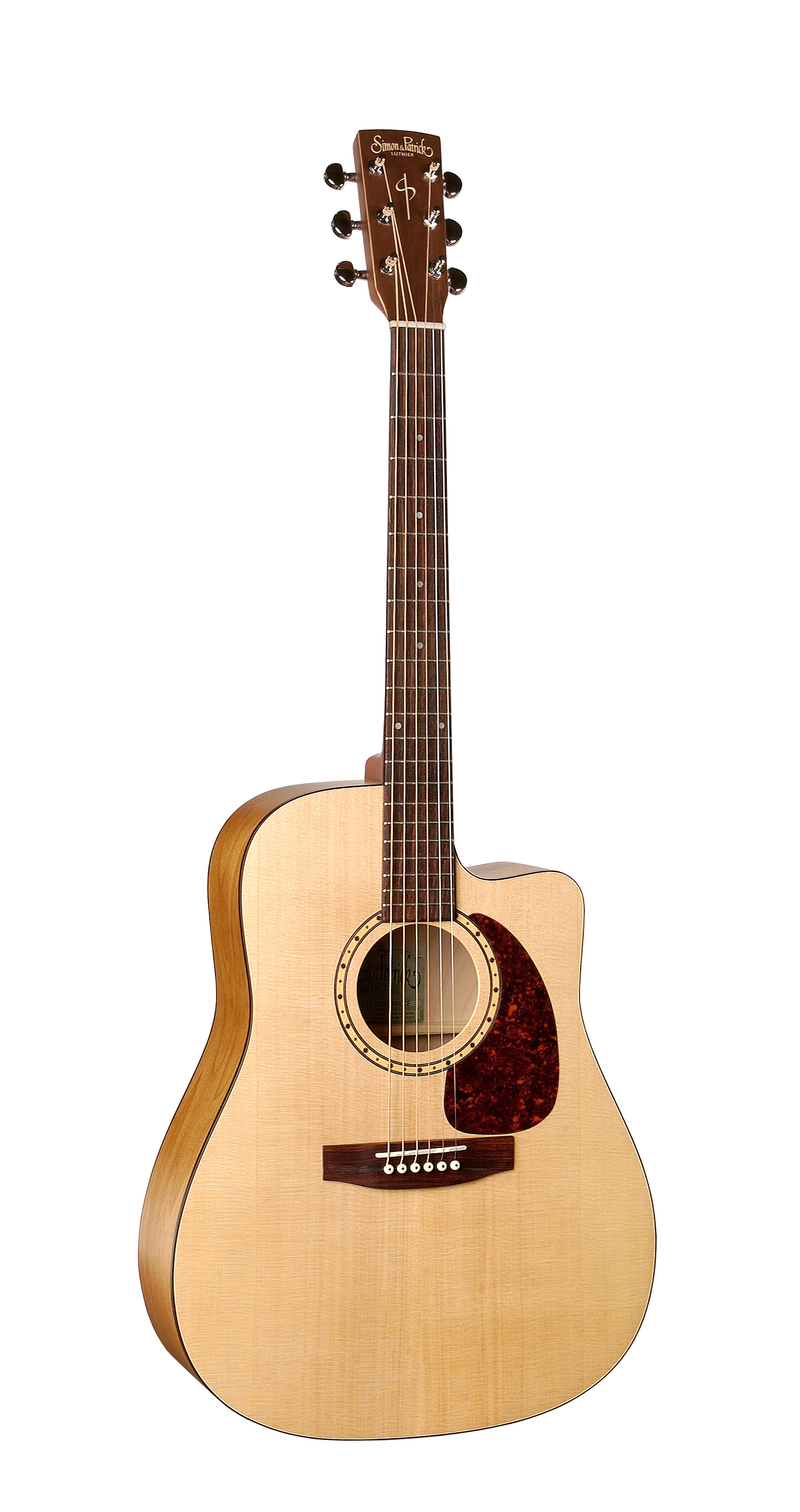 Simon & Patrick 29037 Woodland Spruce Cutaway Acoustic Guitar